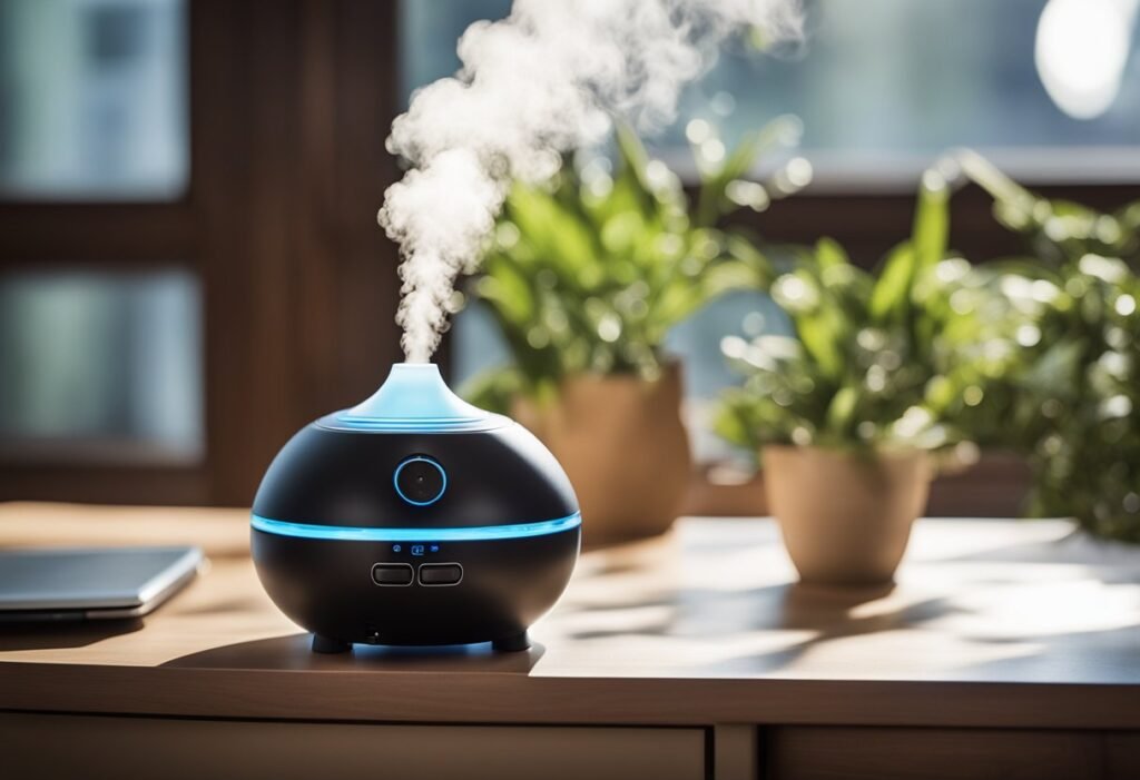 Essential Oils in Humidifier
